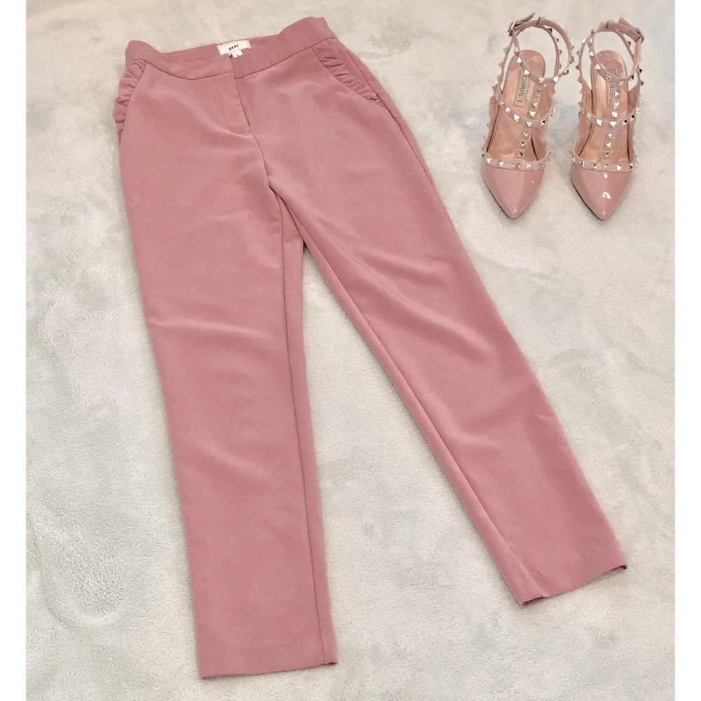 Dusty pink dressy pants